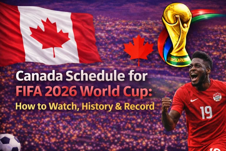 Check out Canada’s complete guide to the FIFA 2026 World Cup! See the team’s schedule, how to watch, plus their history & record, in this graphic.