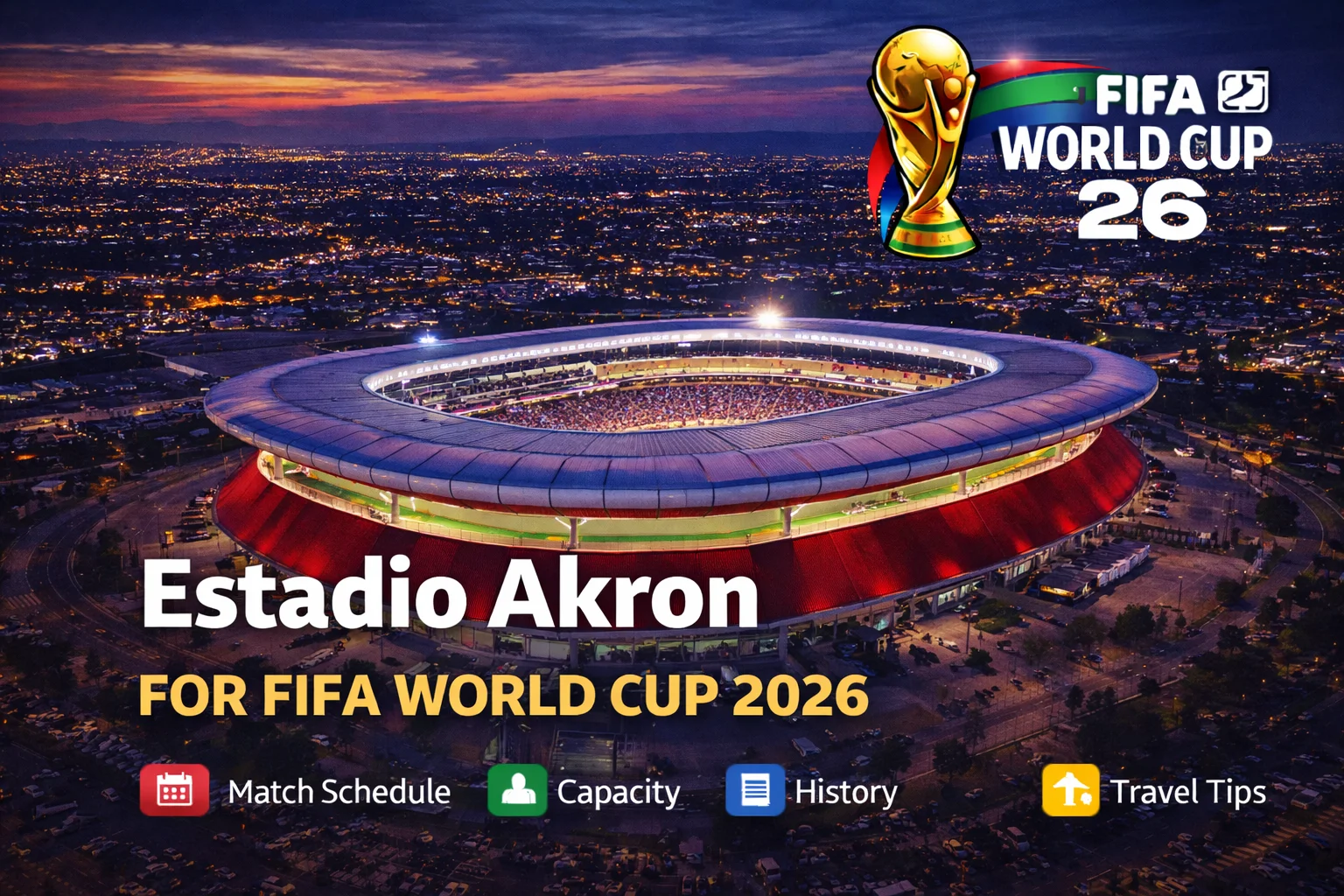Hello from Estadio Azteca! Your visual guide to the 2026 World Cup venue: history, capacity, schedule, facts, and travel tips.