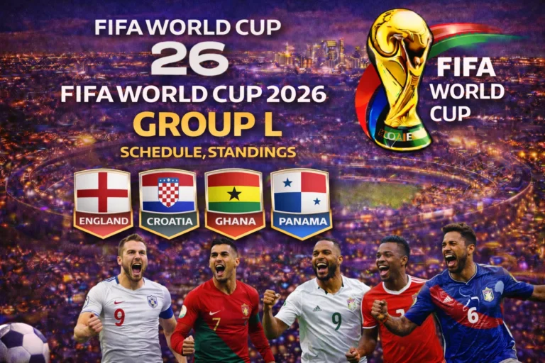 FIFA World Cup 2026 Group L, Schedule, Standings & Prediction