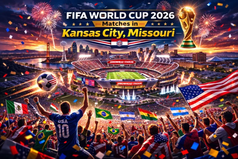 Get ready for the beautiful game! See the electric atmosphere at Kansas City's Arrowhead Stadium packed with roaring fans for a FIFA World Cup 2026 match. Plan your trip for the action here!