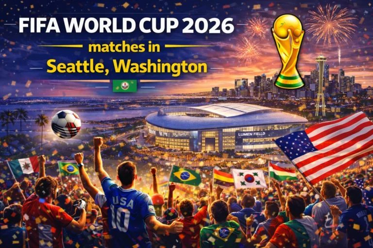 Experience the thrill of FIFA World Cup 2026 matches in Seattle! Lumen Field buzzes with epic soccer atmosphere against the Space Needle. Get your tickets!