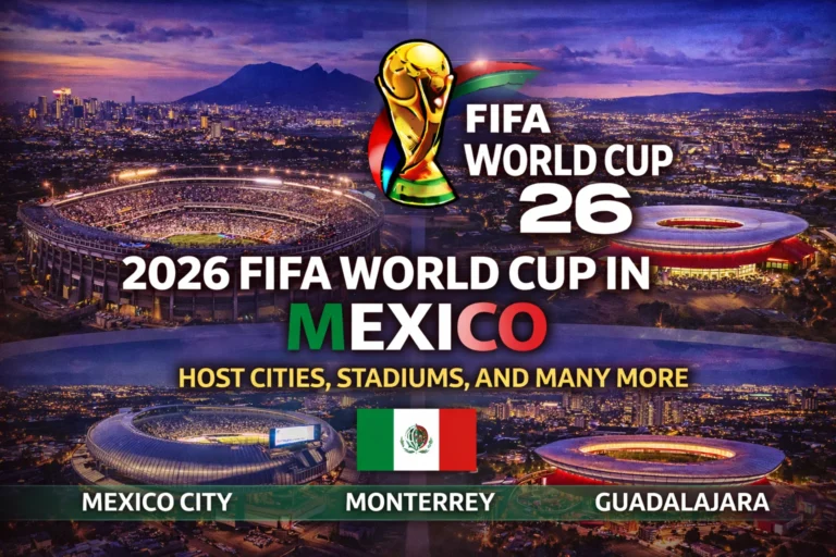 Explore the 2026 FIFA World Cup in Mexico: Host Cities, Stadiums, and Many More on this detailed map. Click to see all host venues!