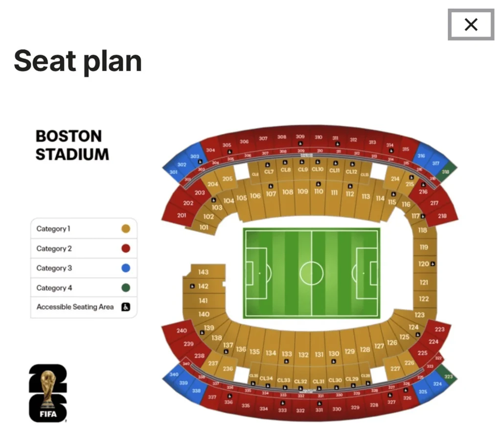 Detailed seating map of Gillette Stadium sections. Check it out! Find your perfect view for the next event.