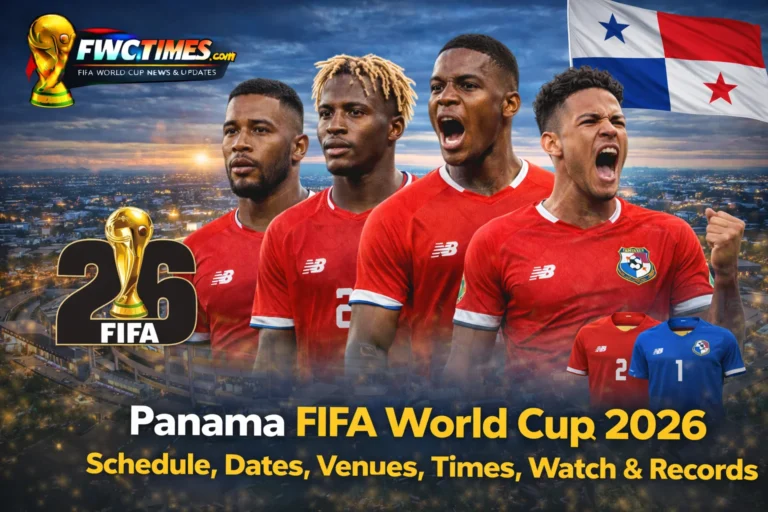 Check out the full Panama 2026 World Cup schedule! See all match dates, kickoff times, venues, and how to watch. Plus, explore team records here.