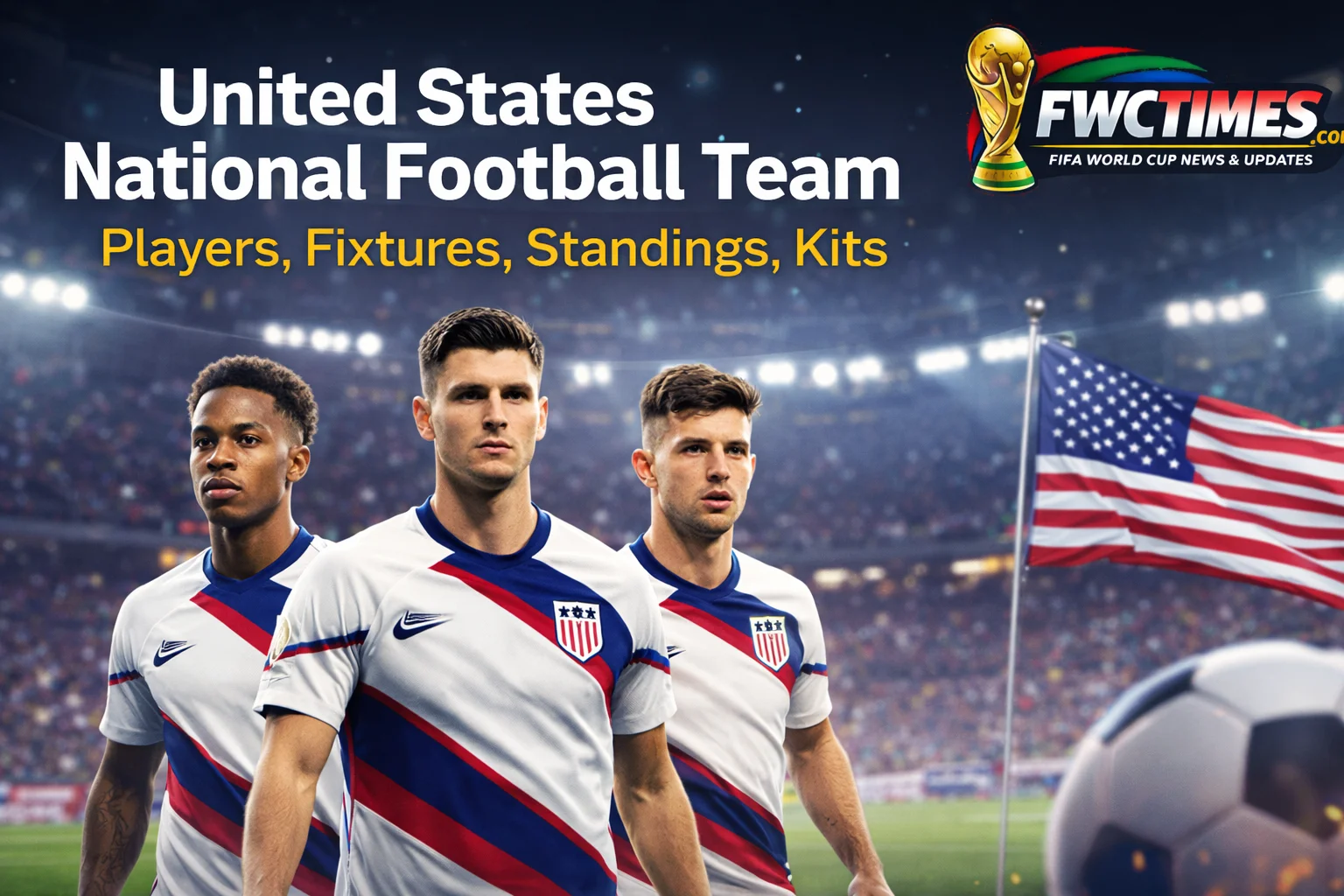 USMNT 2026 World Cup squad in new kits! See match schedule, stadiums & group standings. Get the full preview!