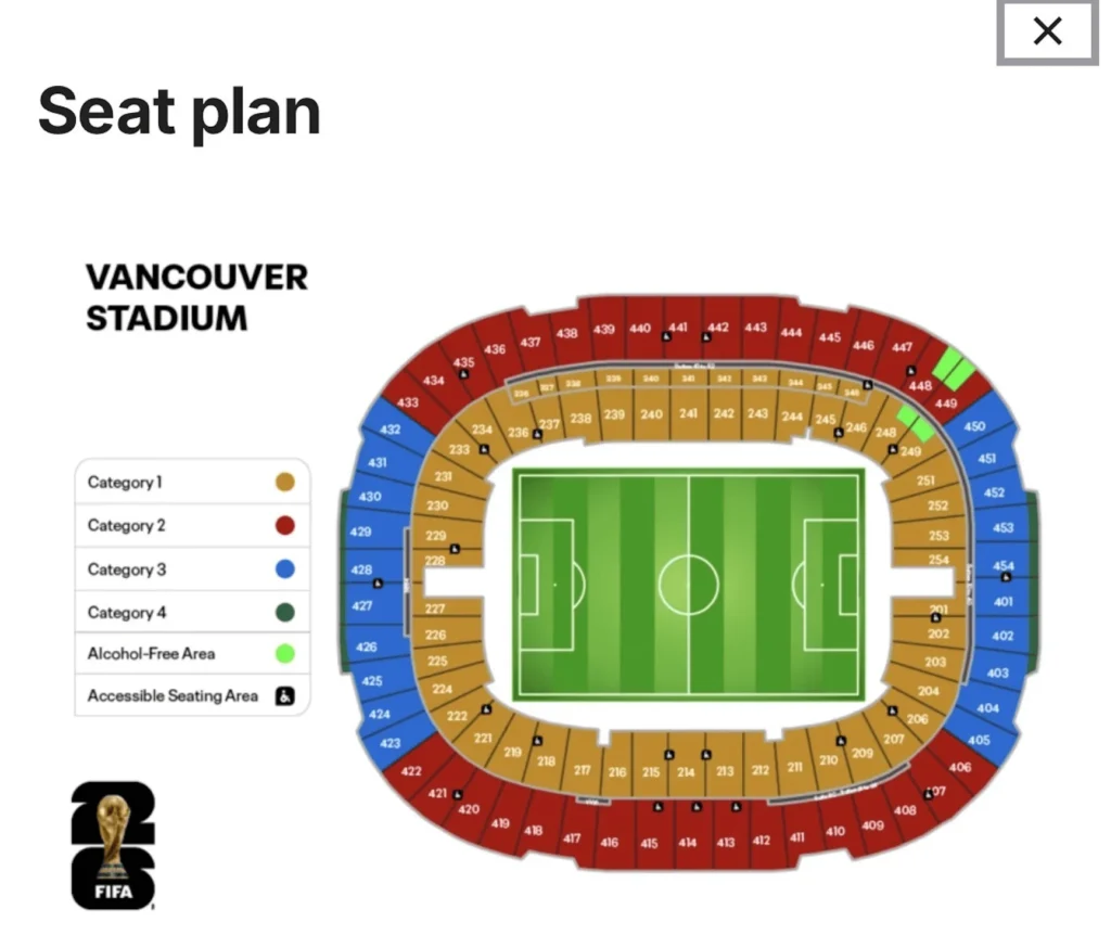 Find your perfect view with this detailed Vancouver BC Place seat plan! Interactive stadium map for concerts & sports. Click to explore seating