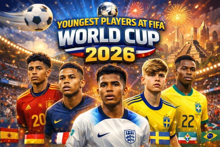 Young rising stars! See the Youngest Players at FIFA World Cup 2026 battling on the pitch. Click to meet the future legends in action!