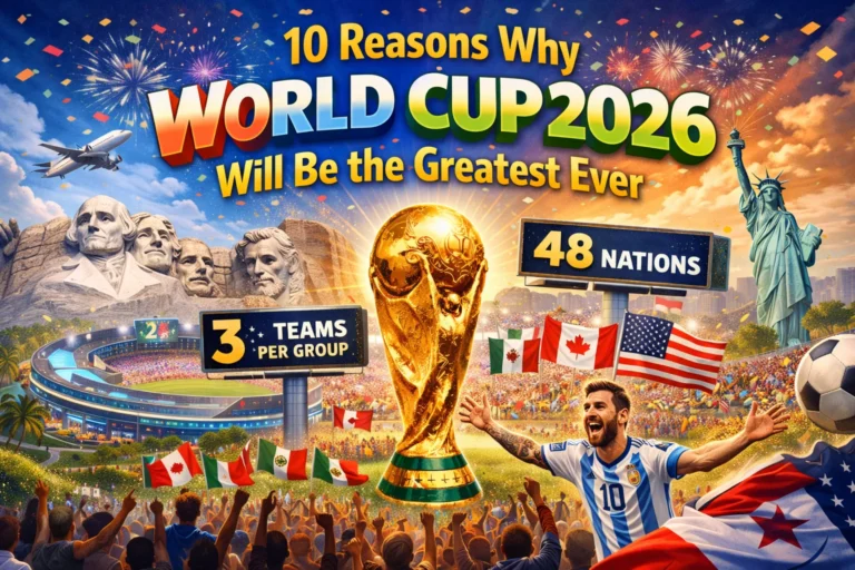 10 Reasons Why World Cup 2026 Will Be the Greatest Ever – packed stadiums, star players, and historic moments you won’t want to miss. Click to explore!
