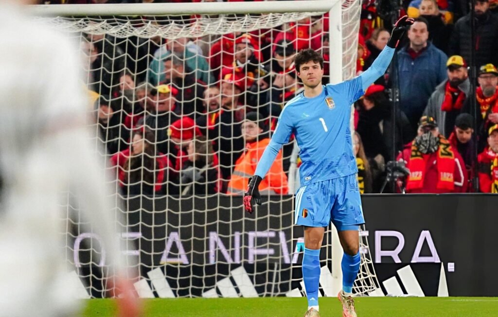 Belgium 2026 first goalkeeper kit