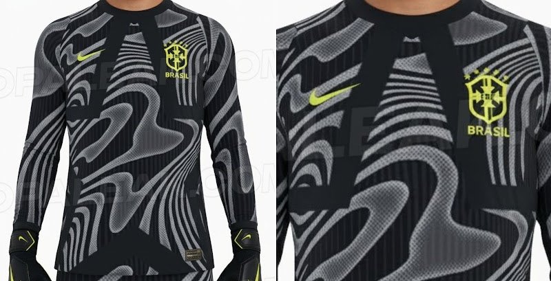 Brazil 2026 goalkeeper shirt