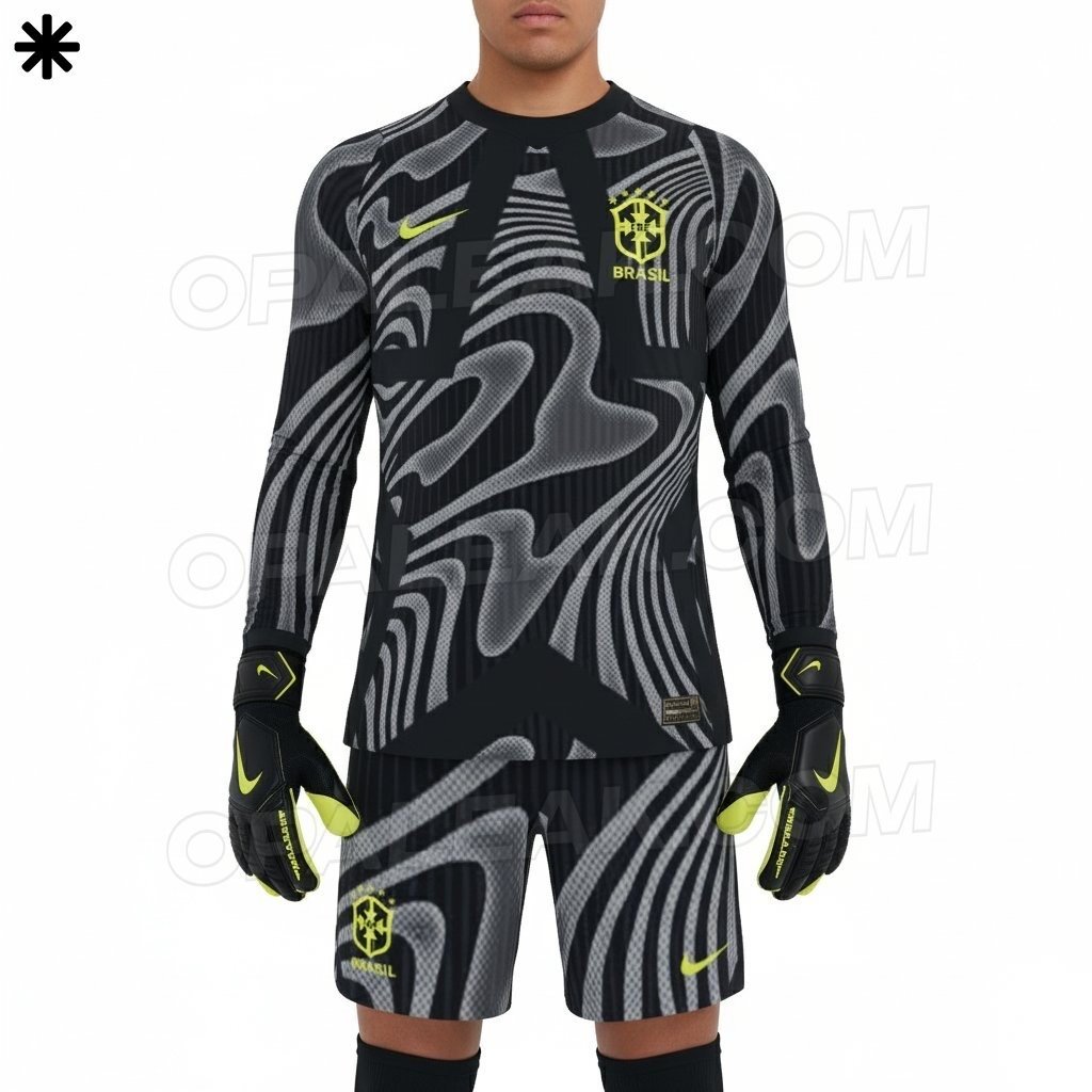 Brazil 2026 goalkeeper shirt