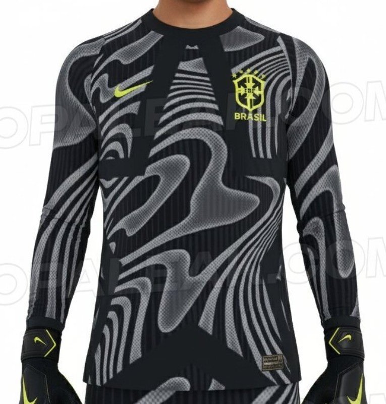 Brazil 2026 goalkeeper shirt
