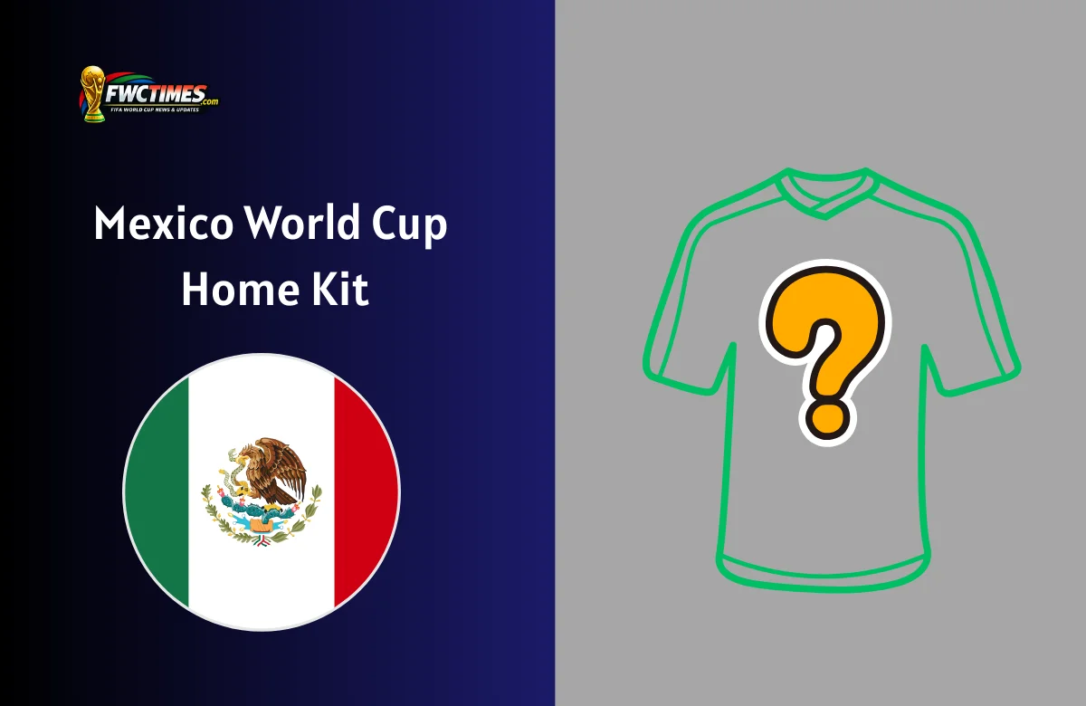 Mexico 2026 World Cup Home Kit released – players wearing the new green Mexico jersey design for FIFA World Cup 2026. See the fresh kit reveal.