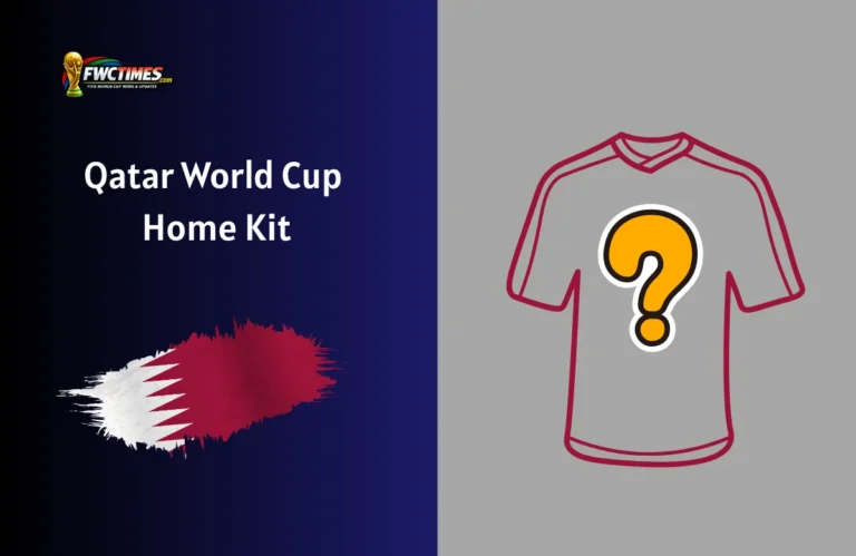 Qatar 2026 World Cup Home Kit in deep maroon with subtle patterns and national crest, showcasing the official Qatar jersey design for FIFA World Cup 2026 fans.