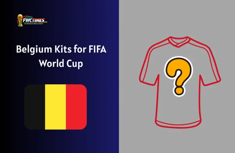 Belgium Kits for FIFA World Cup
