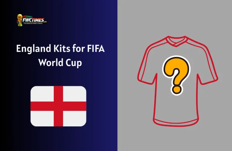 England Kits for FIFA World Cup 2026 | Home, Away & Goalkeeper Jersey