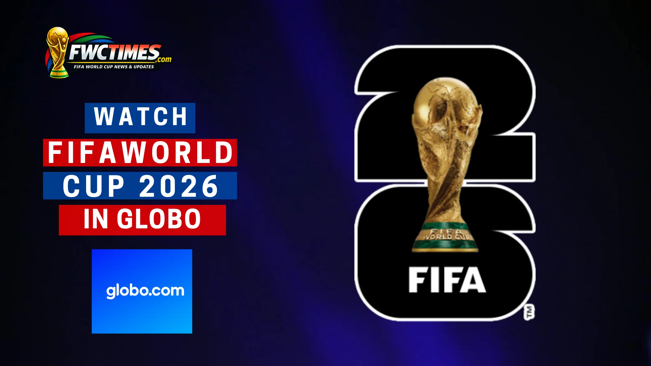 How to Watch FIFA World Cup 2026 Live on Globo with match coverage, TV streaming options, and viewing details for fans in Brazil.