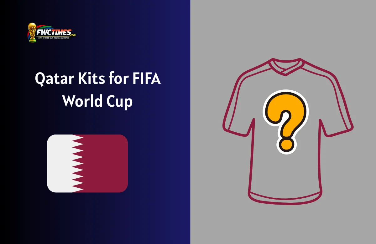 Qatar Kits for FIFA World Cup 2026 | Home, Away & Goalkeeper Jersey