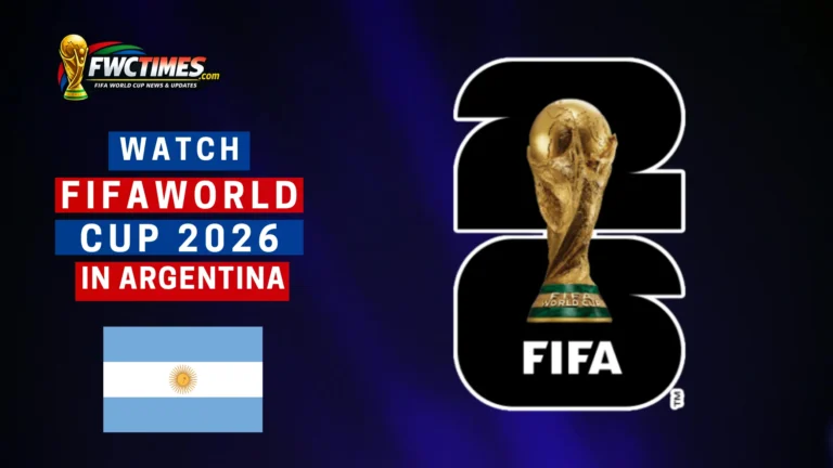 Guide showing how to watch FIFA World Cup 2026 in Argentina, with streaming options, TV channels, and excited fans ready for kickoff—click to learn more!