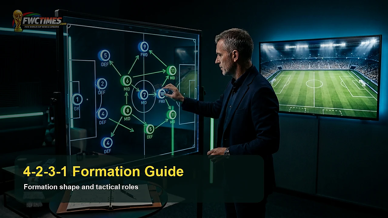 4-2-3-1 Formation Guide - Classic World Cup Shape