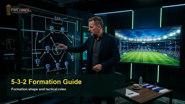 5-3-2 Formation Guide - Low Block and Counterattack