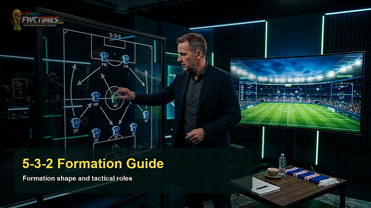 5-3-2 Formation Guide - Low Block and Counterattack