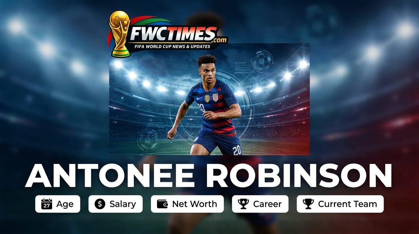 Antonee Robinson (Born 1997) - Age, Net Worth, Salary, Career & Current Team