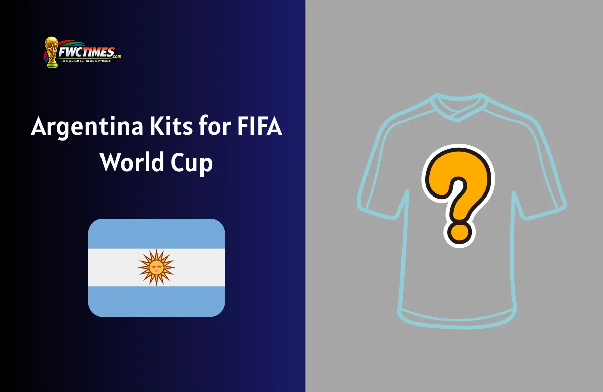 Argentina Kits for FIFA World Cup