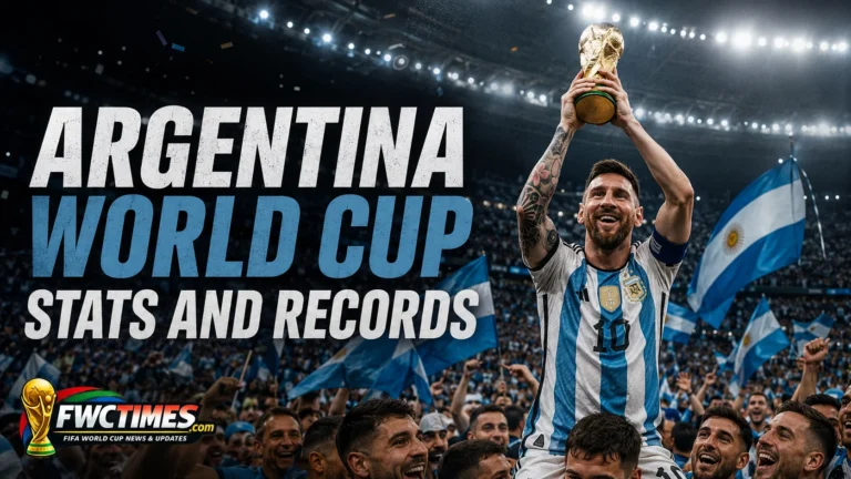 Argentina World Cup Stats and Records