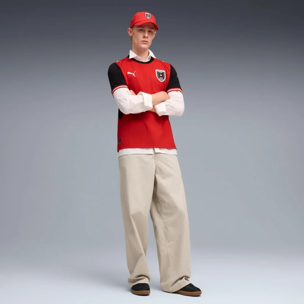 Austria home jersey