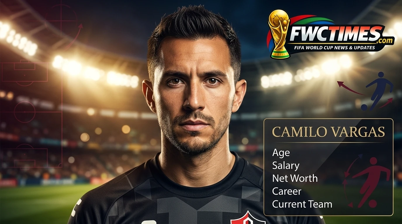 Camilo Vargas (Born 1989) - Age, Net Worth, Salary, Career & Current Team