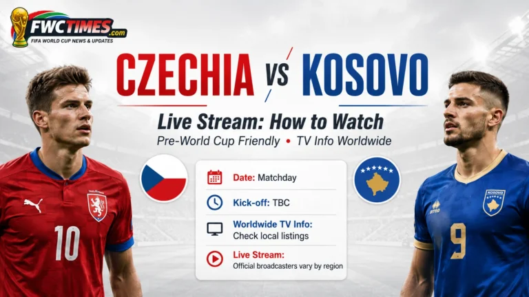 Czechia vs Kosovo Live Stream: How to Watch Pre-World Cup Friendly, TV Info Worldwide