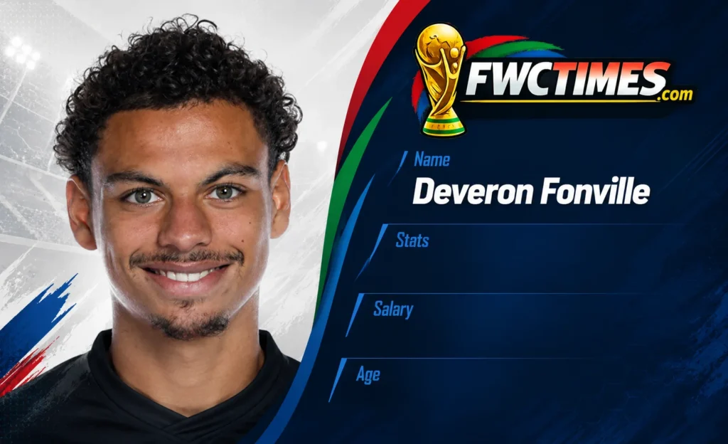 Deveron Fonville Stats, Age, Salary & Net Worth