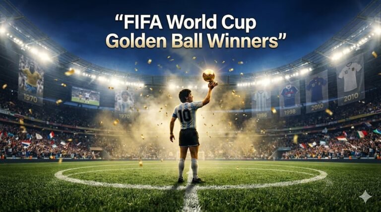 FIFA World Cup Golden Ball Winners List All Time