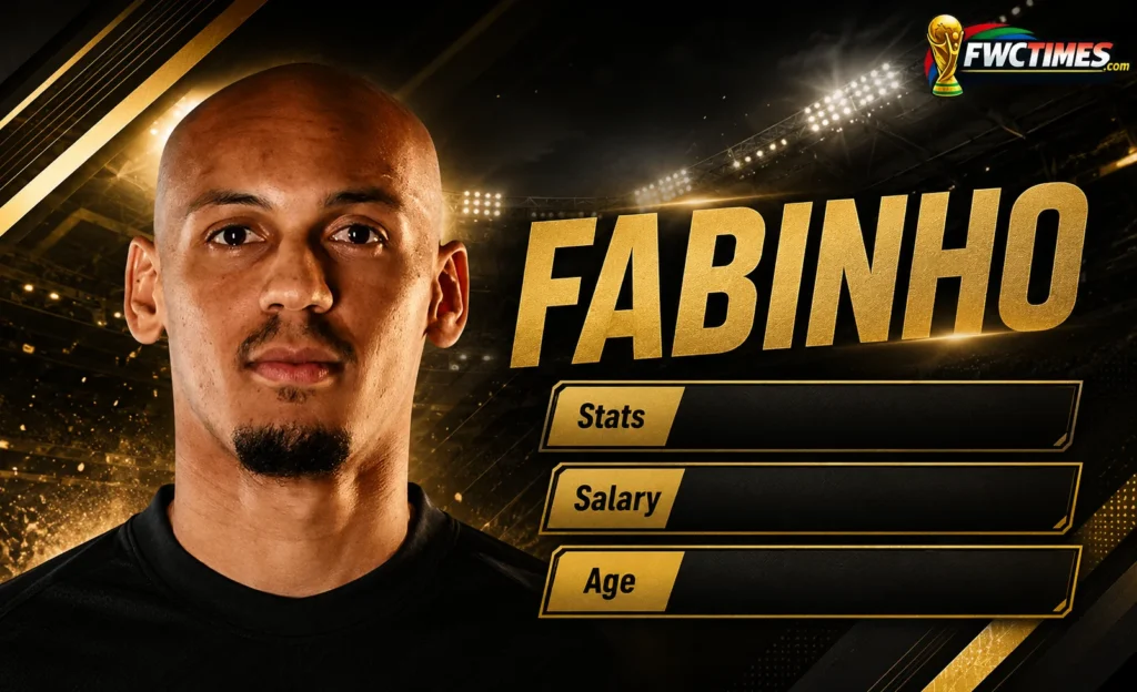 Fabinho Stats, Age, Salary & Net Worth