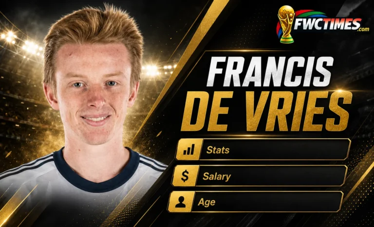 Francis De Vries Profile, Stats and Career