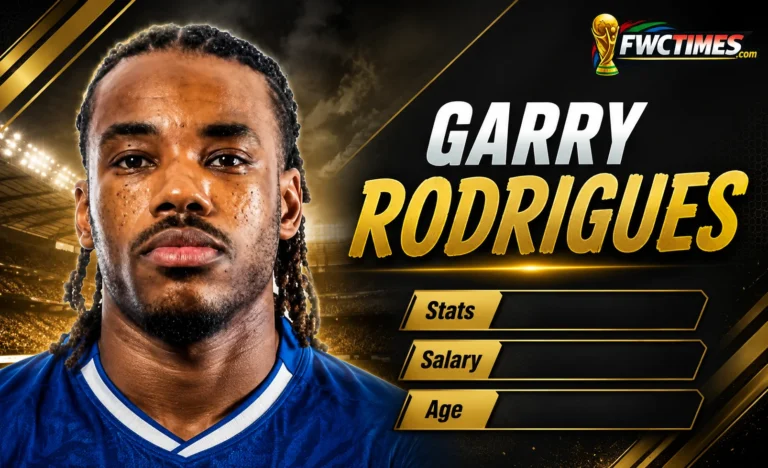 Garry Rodrigues Stats, Age, Salary & Net Worth
