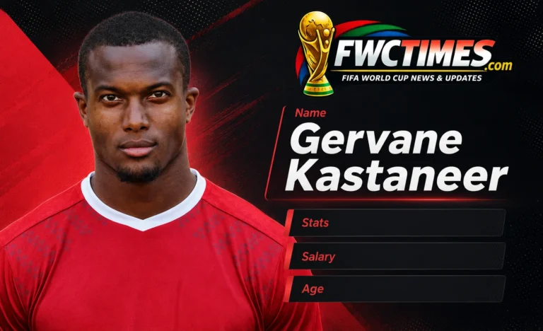 Gervane Kastaneer Stats, Age, Salary & Net Worth