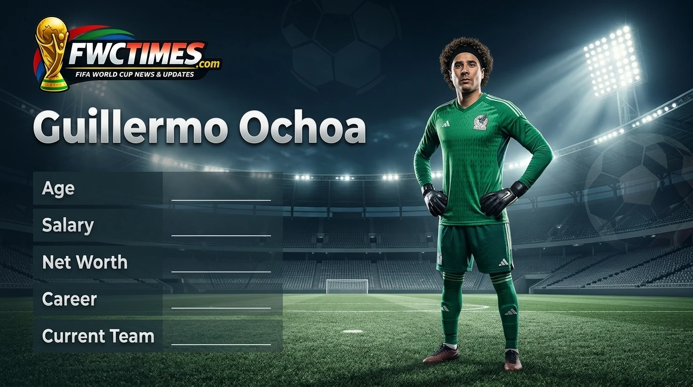 Guillermo Ochoa (Born 1985) - Age, Net Worth, Salary, Career & Current Team