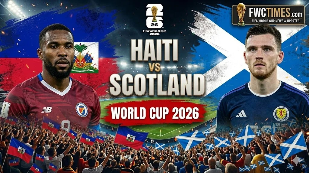Haiti vs Scotland Prediction preview image featuring an intense football clash, expert match insights, score prediction, and key players to watch.