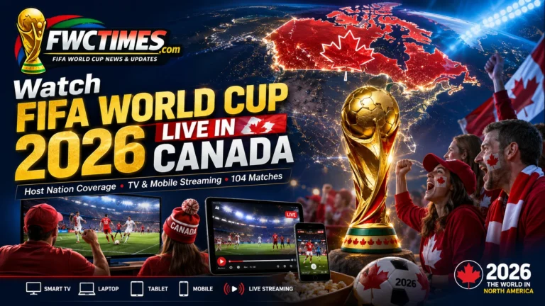 How to Watch FIFA World Cup 2026 Live in Canada