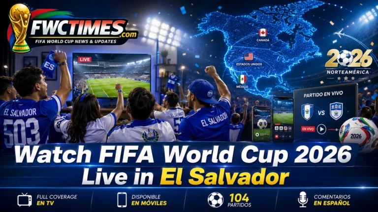 How to Watch FIFA World Cup 2026 Live in El Salvador