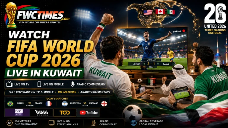 How to Watch FIFA World Cup 2026 Live in Kuwait