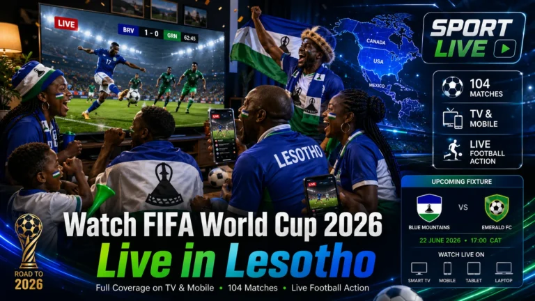 How to Watch FIFA World Cup 2026 Live in Lesotho
