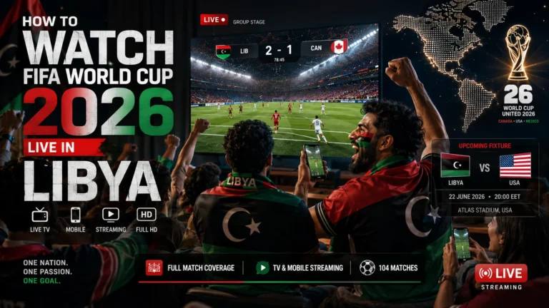 How to Watch FIFA World Cup 2026 Live in Libya