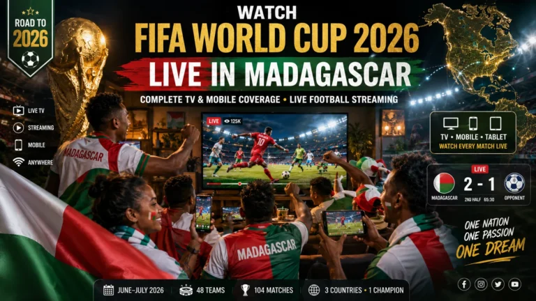 How to Watch FIFA World Cup 2026 Live in Madagascar