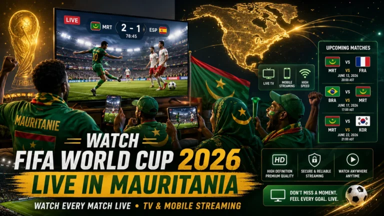 How to Watch FIFA World Cup 2026 Live in Mauritania