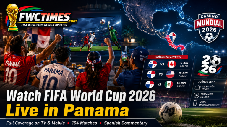 How to Watch FIFA World Cup 2026 Live in Panama