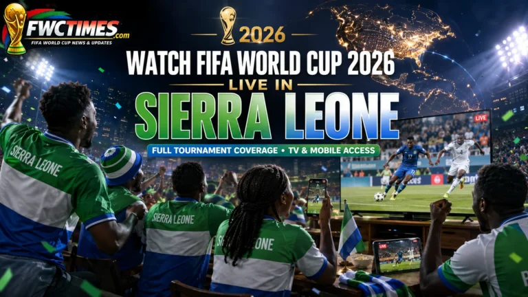How to Watch FIFA World Cup 2026 Live in Sierra Leone
