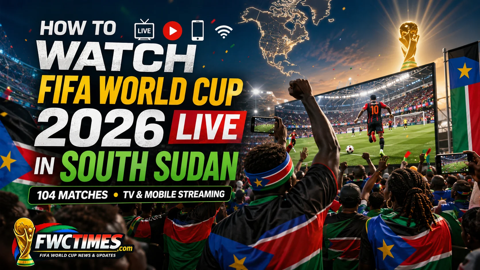 How to Watch FIFA World Cup 2026 Live in South Sudan